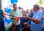O governador Carlos Brandão esteve na cidade, nesta sexta-feira (17), para inaugurar a obra ao lado do prefeito de Tutóia, Raimundo Baquil, conhecido entre a população como Diringa.